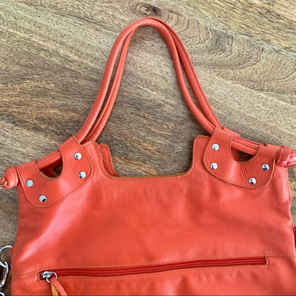 | foley + corinna leather convertible hobo tote bag | - Picture 5 of 10